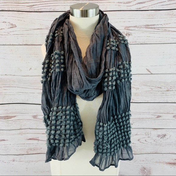 Accessories - Grey scarf charcoal get ready for fall!!
